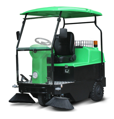 4020W Operating Motor Power Road Sweeper Machine dengan gaya kabin setengah tertutup LFS15A
