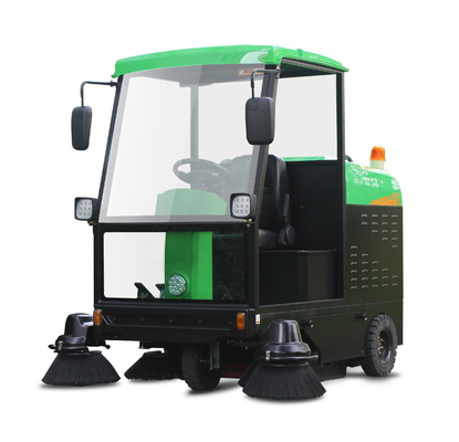 6200W Motor Power Electric Floor Sweeper Cocok untuk tempat parkir di luar ruangan dan jalan
