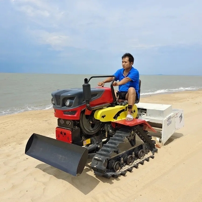 Traktor Drive Pembersih Pantai Mesin Pembersih Pantai HANDSOMER 1000/LFX-100 800KG Berat