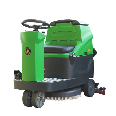 560mm lebar pembersih mini ramah lingkungan lantai ubin scrubber untuk mal belanja