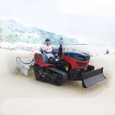 Mudah untuk HANDSOMER 1200 Hidraulik dikendalikan Vibrating Screen Sand Pantai Mesin Pembersih
