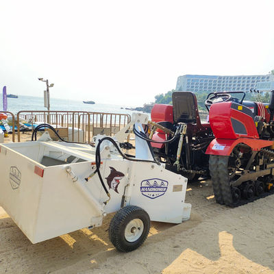 Traktor Pembersih Pantai Lingkungan untuk Menghilangkan Sampah di Pantai
