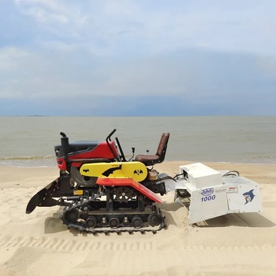 2000rmin Kecepatan Pembersih Pantai Industri untuk Operasi Pantai 1000mm Lebar Pembersihan